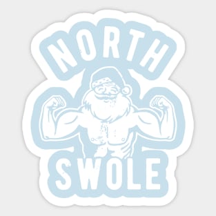 Swole Santa Sticker